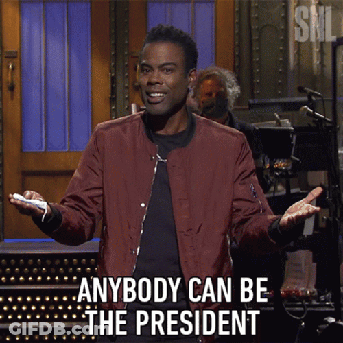 Anybody Can Be President Chris Rock GIF