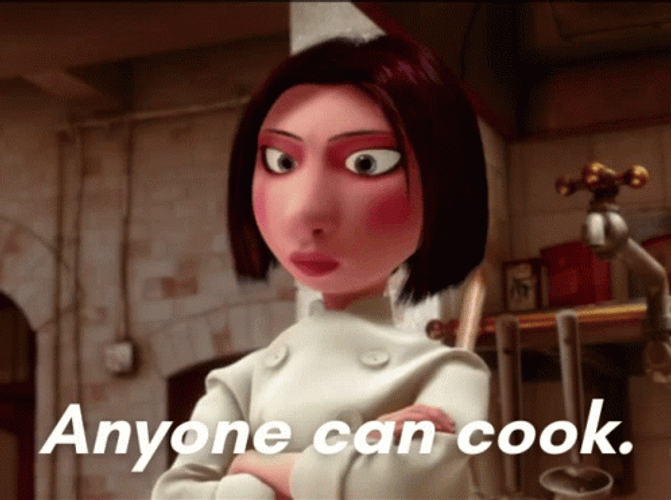 Anyone Can Cook Colette Ratatouille GIF