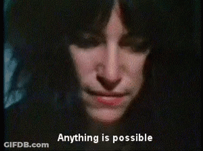 Anything Is Possible Woman Hair Flip GIF