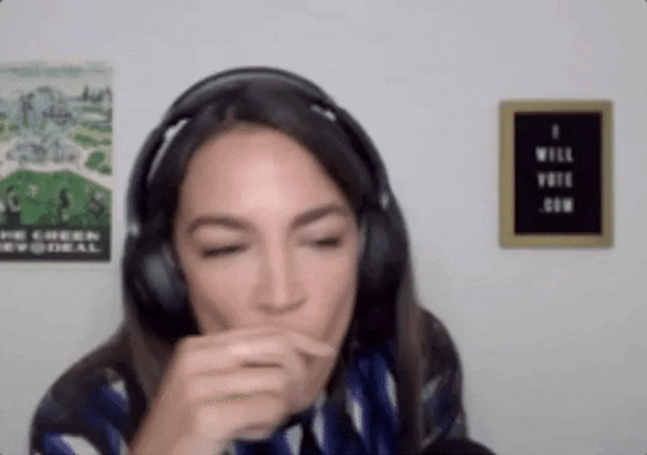 Aoc Alexandria Ocasio Cortez Annoyed Reaction GIF