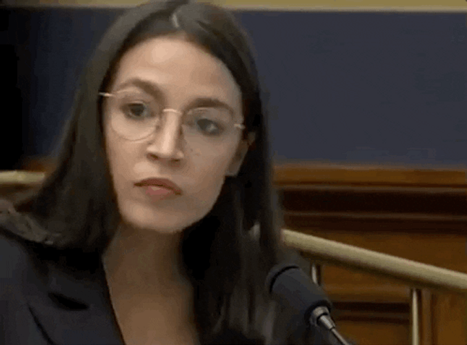 Aoc Alexandria Ocasio Cortez Enthusiastic Nodding GIF