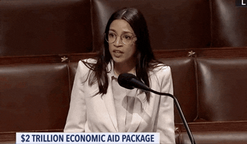 Aoc Alexandria Ocasio Cortez Speech Shameful Greed GIF