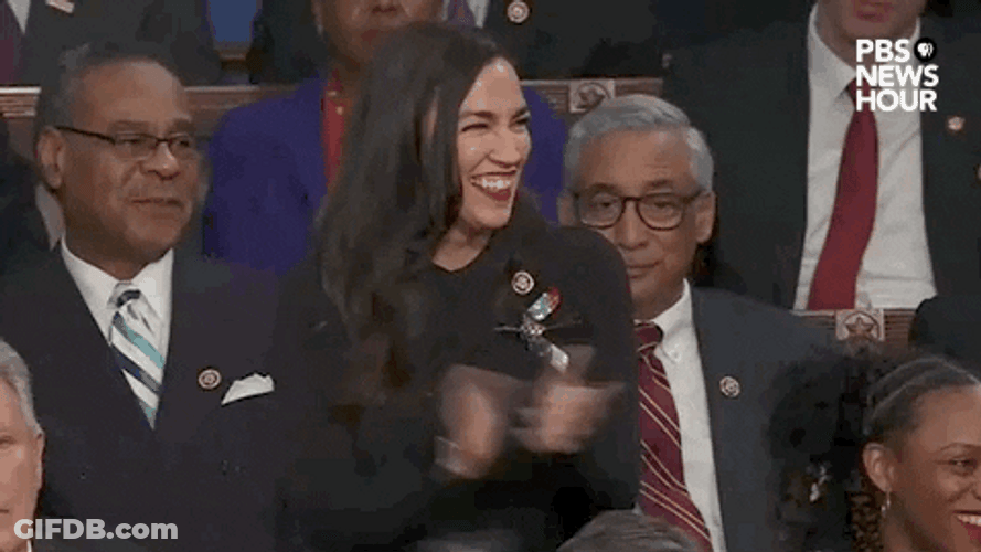 Aoc Sweet Smile Point Clapping GIF
