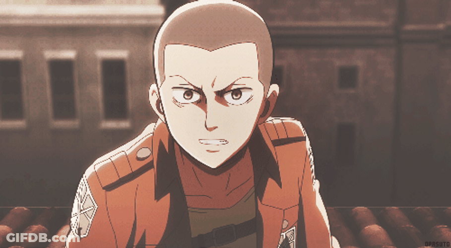 Aot Angry Connie Springer GIF