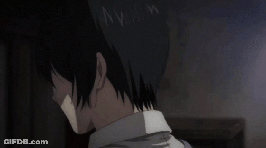 AOT Disappointed Mikasa Ackerman GIF