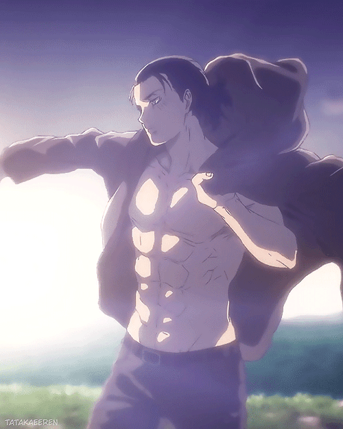 Aot Eren Yeager Naked Body GIF