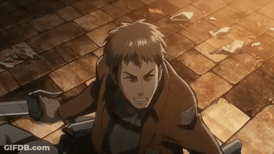 Aot Jean Shouting Marco GIF