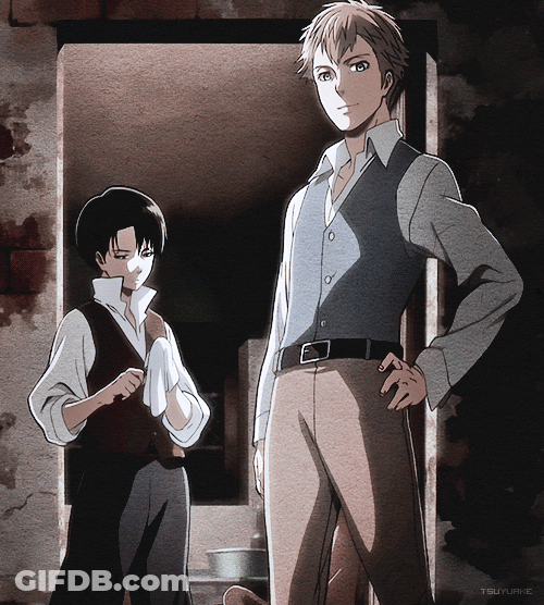 Aot Levi Ackerman Standing GIF