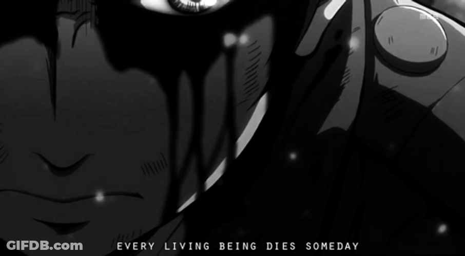 AOT Living Being Dies Someday GIF