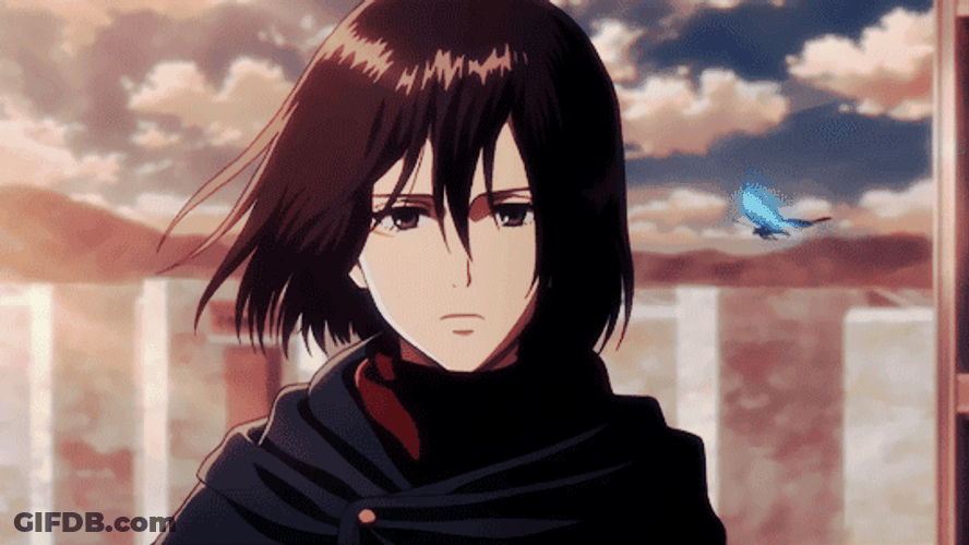 Aot Mikasa Ackerman Butterfly GIF