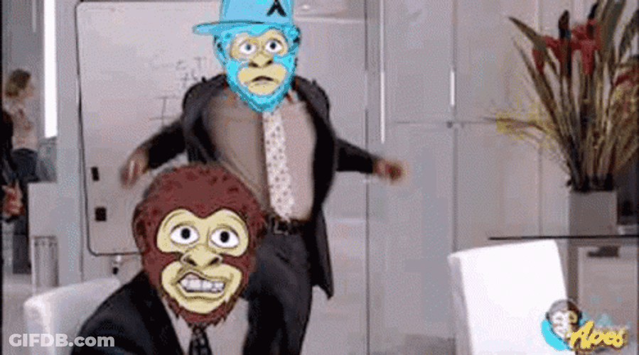 Apes Business Enhance GIF