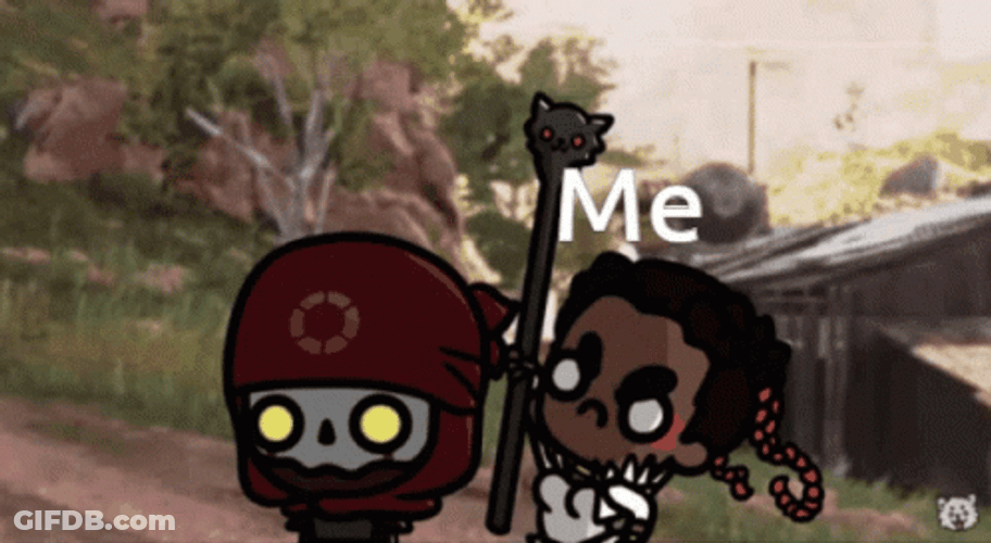 Apex Legend Loba Beating Up Revenant GIF