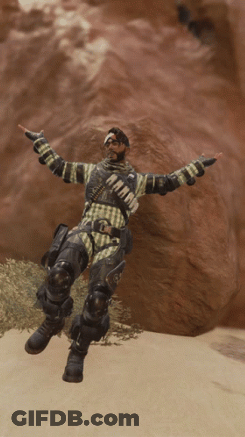 Apex Legends Finisher Mirage GIF