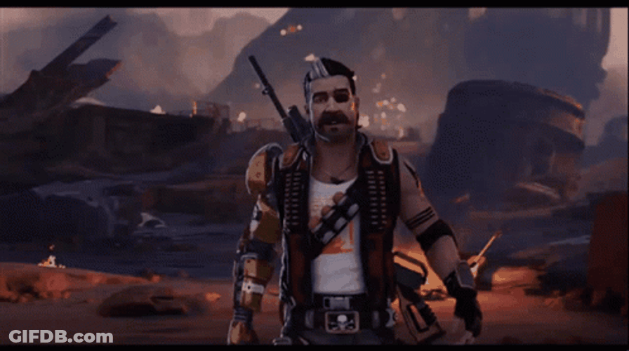 Apex Legends Fuse Spanking GIF