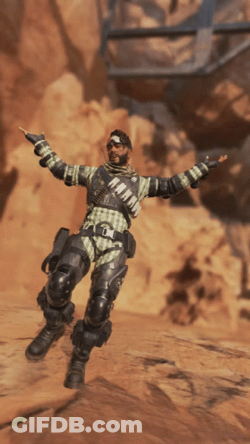 Apex Legends Mirage Finisher Animation GIF