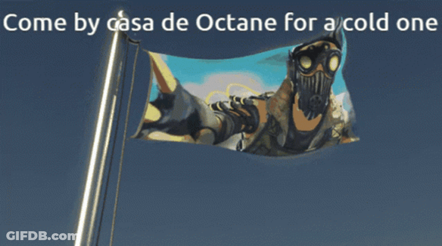 Apex Legends Octane Flag GIF
