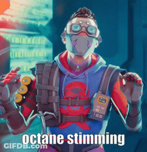Apex Legends Octane Stimming GIF