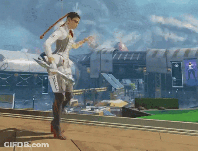 Apex Loba Playing Golf GIF