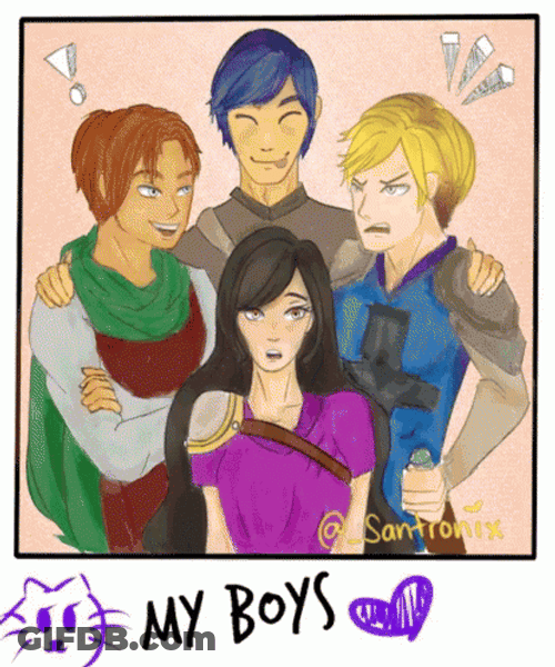 Aphmau And Her Friends Fun Shots GIF