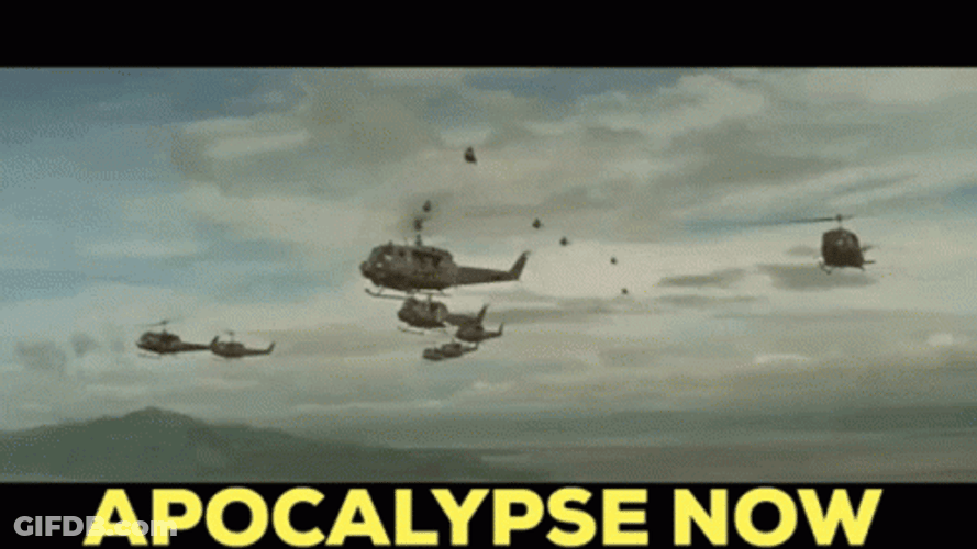 Apocalypse Now Scene Chopper Respond GIF