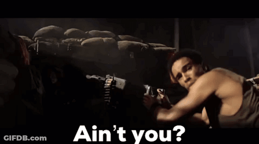 Apocalypse Now Scene Man Need Some Ammo GIF