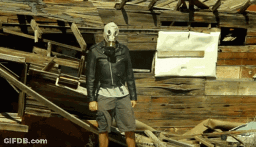 Apocalypse Ruins Wasteland GIF