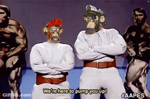 Apocalyptic Apes Mohawk GIF