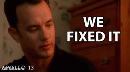 Apollo 13 Poster Man In Black Shirt GIF