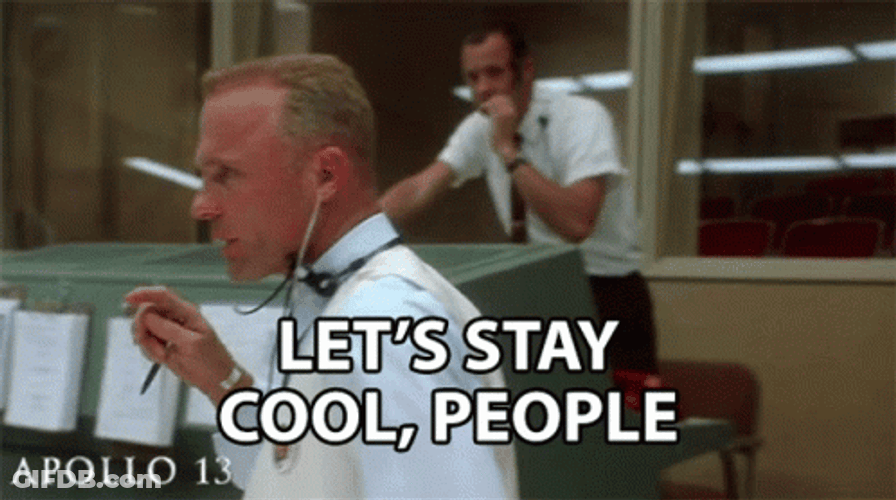 Apollo People Stay Cool GIF