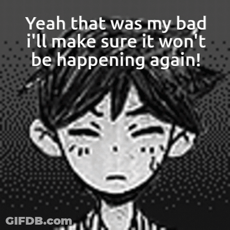 Apology For Mistake GIF