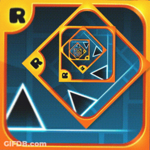 App Icon With Letter R GIF