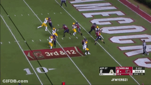 App State Vs South Carolina Football GIF
