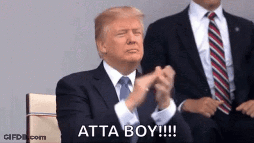 Applause Clap Donald Trump Meme GIF