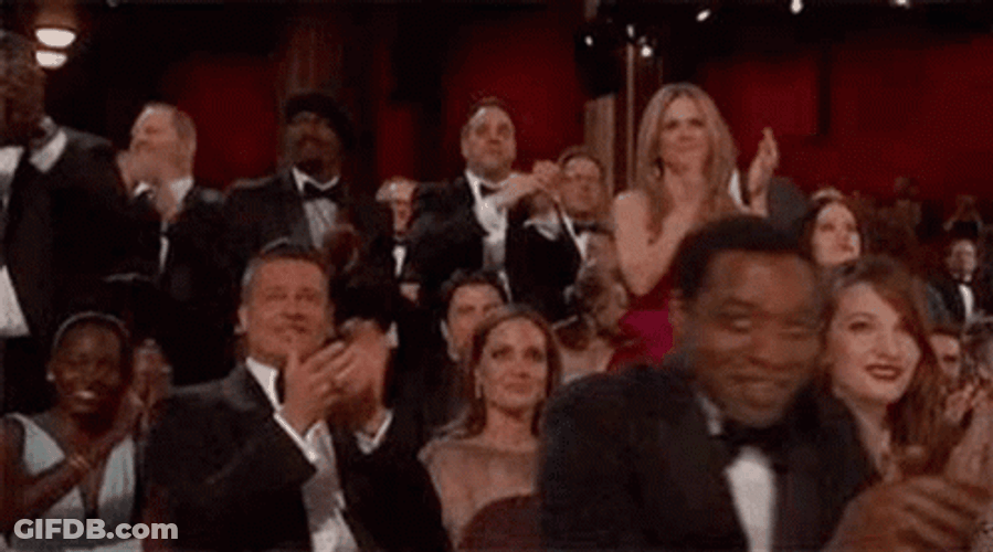Applause Clapping Standing Ovation Awards GIF