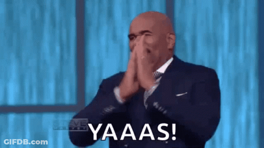 Applause Clapping Standing Ovation Yas Steve Harvey GIF
