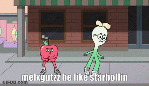 Apple And Onion Melxgutzz Be Like Starbollin GIF