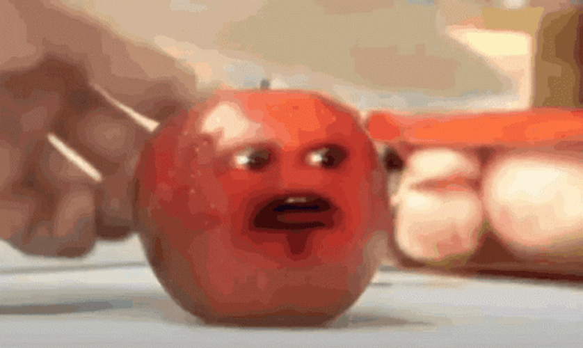 Apple Cut In Half GIF