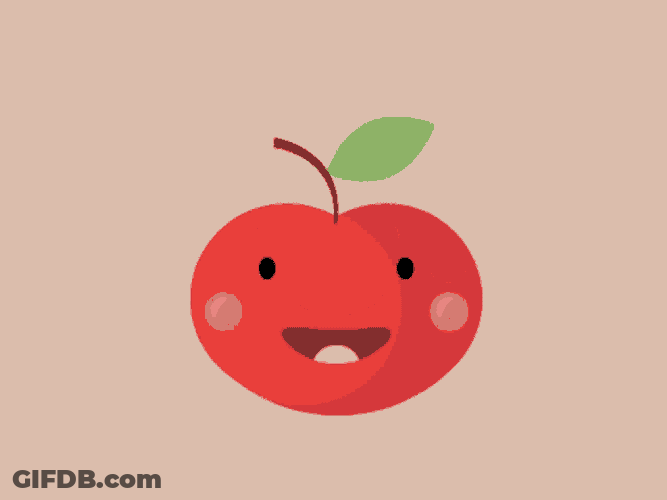Apple Happy GIF