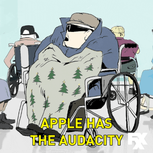 Apple Has The Audacity To Correct Me GIF