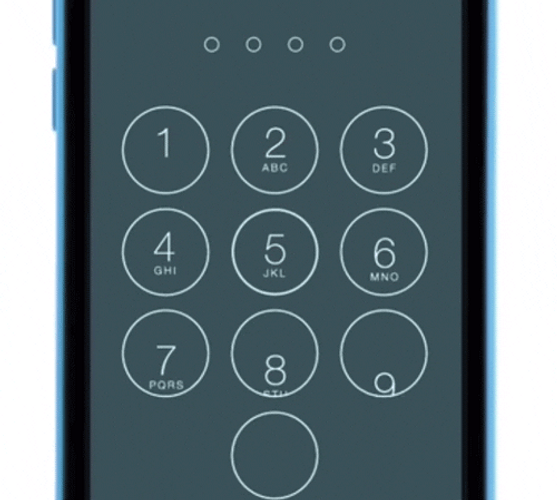 Apple Ios 7 Password Lock GIF