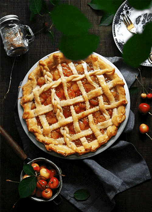 Apple Pie On The Table GIF