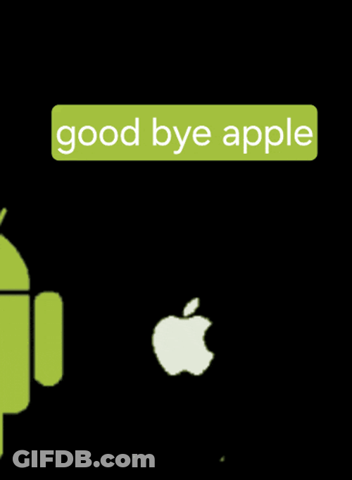 Apple Sucks Android GIF
