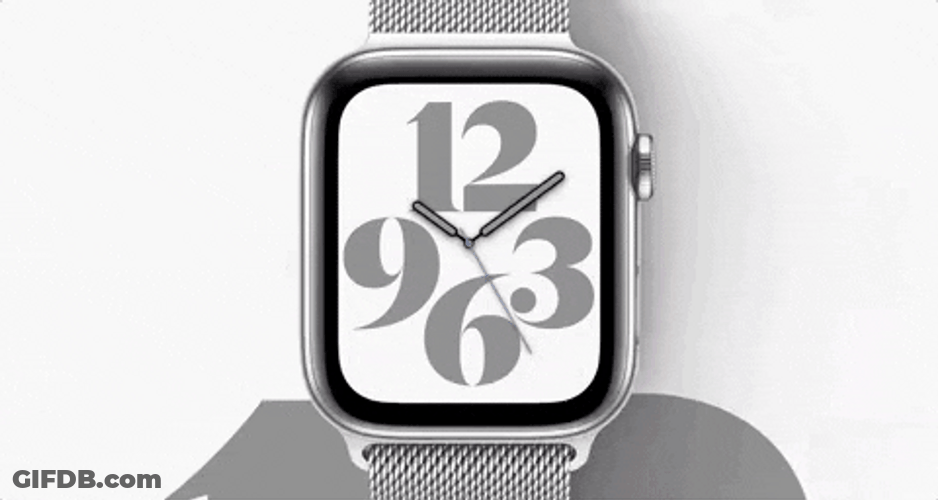 Apple Watch Of Different Colors GIF