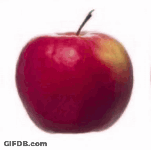 Apple With Bite Taken Out GIF
