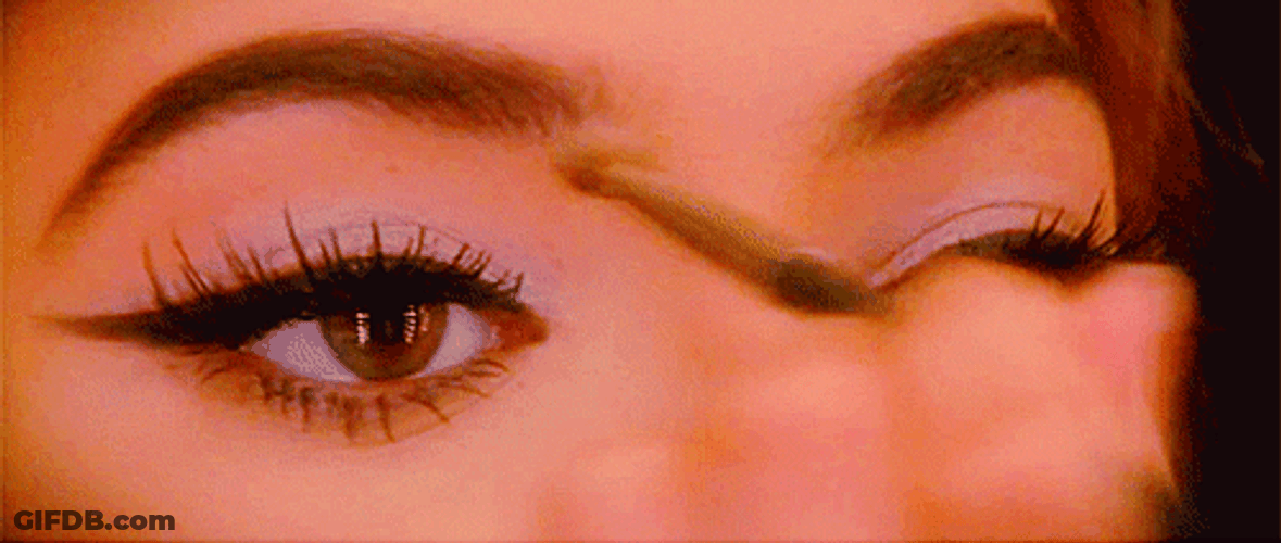 Applying Makeup Eyeshadow GIF