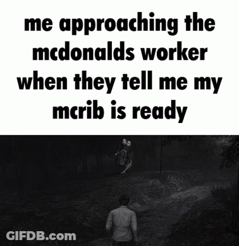 Approaching McDonald's Worker When Crib Is Ready GIF