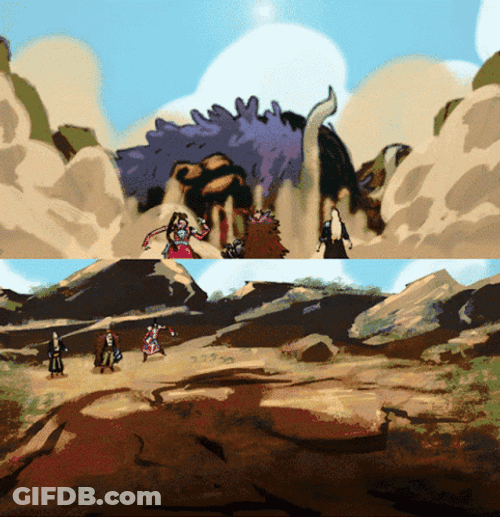 Approaching With Power Kaido GIF