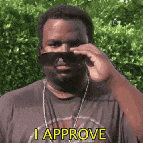 Approve Cool Craig Robinson GIF
