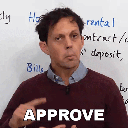 Approve Professor Discussing GIF