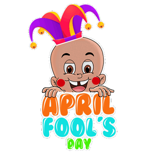 April Fools Clown Baby GIF